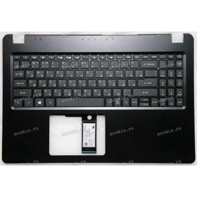 Keyboard Acer Aspire 3 A315-42-54, A315-42G-R2HR N19C1 чёрная матовая, русифицированная (6BHF8N2005, FA2ME000300, PK132CE2B04, AEZAU700110, NKI151S051, 93855146KA01, SV5T_A72B, AM2ME000100-SSH3-0A-99I-011-0A5B, EH5LW_KB_SUPP_PLATE, AP2ME000101BLC1-0A-99M-