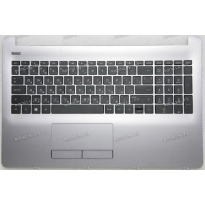 Keyboard HP 250 G6, 255 G6, 15-bs, 15-bw серебристый металлик, русифицированная (929904-251, AM204000110, 54214370, PK132041E05, BGNKEA1M2BNAZE, 7H1950, 71NFE332045, AP204000622, 7J1910, NSK-XDCSC, 9Z.NE1SC.C0R, 920-003388-02RevA, TM-03320-003) + Topcase Keyboard HP 250 G6, 255 G6, 15-bs, 15-bw серебристый металлик, русифицированная (929904-251, AM204000110, 54214370, PK132041E05, BGNKEA1M2BNAZE, 7H1950, 71NFE332045, AP204000622, 7J1910, NSK-XDCSC, 9Z.NE1SC.C0R, 920-003388-02RevA, TM-03320-003) + Topcase
