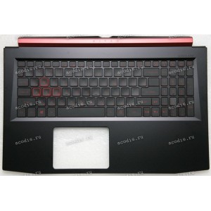Keyboard Acer Nitro 5 AN515-51, AN515-52-76x9, AN515-54-51CU чёрно-красная матовая русифицированная (AP290000400, FA290000200, LG5P_A52BRL, NKI1513067, 92904F9AK201) + Topcase Original NEW