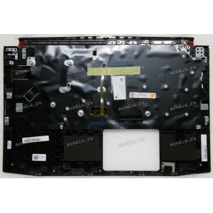 Keyboard Acer Nitro 5 AN515-51, AN515-52-76x9, AN515-54-51CU чёрно-красная матовая русифицированная (AP290000400, FA290000200, LG5P_A52BRL, NKI1513067, 92904F9AK201) + Topcase Original NEW