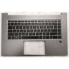 Keyboard HP Zbook Studio G7, G8 (M14605-251, 7H2090, M15918-251, AM2VB000620, PK132VB1B05, SG-A2210-XAA) русифицированная чёрная матовая в тёмно-серебристом топкейсе с подсветкой Keyboard HP Zbook Studio G7, G8 (M14605-251, 7H2090, M15918-251, AM2VB000620, PK132VB1B05, SG-A2210-XAA) русифицированная чёрная матовая в тёмно-серебристом топкейсе с подсветкой