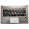 Keyboard HP Zbook Studio G7, G8 (M14605-251, 7H2090, M15918-251, AM2VB000620, PK132VB1B05, SG-A2210-XAA) русифицированная чёрная матовая в тёмно-серебристом топкейсе с подсветкой Keyboard HP Zbook Studio G7, G8 (M14605-251, 7H2090, M15918-251, AM2VB000620, PK132VB1B05, SG-A2210-XAA) русифицированная чёрная матовая в тёмно-серебристом топкейсе с подсветкой