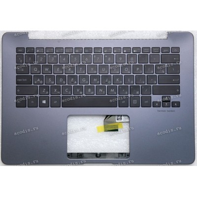 Keyboard Asus UX430UA-1A серая, металлик, русифицированная (90NB0EC1-R31RU0)+ Topcase