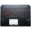 Keyboard Asus FX505GE TUF Gaming чёрный матовый, русифицированная (90NR00S3-R32RU0, 13NR00S3AP0311, 13N1-5JA0A01) + Topcase Keyboard Asus FX505GE TUF Gaming чёрный матовый, русифицированная (90NR00S3-R32RU0, 13NR00S3AP0311, 13N1-5JA0A01) + Topcase