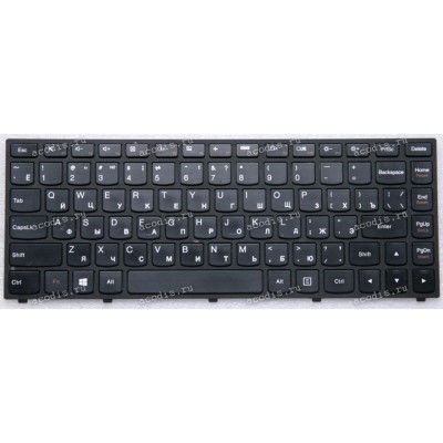 Keyboard Lenovo IdeaPad Yoga13 черная русифицированная (25202910, 9Z.N7GPN.P0R, T3SM-Ru, NSK-BCPPN)