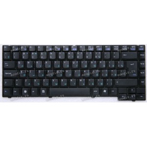 Keyboard Asus A3, A4, A7, A7D, A7M, A7J, A7S. A7V русифицированная, чёрная матовая (04GND00KRU00, 9J.N5382.J0R, 070603688)