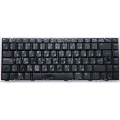 Keyboard Asus A8*,A86,A88,V6000*,V6800*,VX1,W3*,W3000*,W6,W6000,Z99* русифицированная, чёрная матовая (K020662J1, 04GNCB1KRUS4, 063110219)