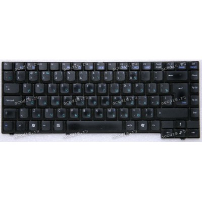 Keyboard Asus A9*, X50, X51* чёрная матовая,  русифицированная (04-NF01KRU01, Z94, 9J.N5382.U0R, E3U0R)
