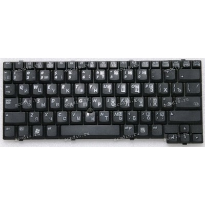 Keyboard Compaq nc4000 чёрная матовая, русифицированная (332940-251, 325530-251)