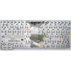 Keyboard Compaq nc4000 чёрная матовая, русифицированная (332940-251, 325530-251)
