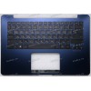Keyboard Asus UX430UQ-2B синий металлик, русифицированная  (90NB0DS5-R31RU0)+ Topcase 