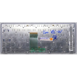 Keyboard Sony VPC-W серебристая в серебристой рамке матовая русифицированная (148748161, AESY2700010, 0044905, N860-7882) 
