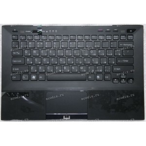 Keyboard Sony VPC-SB1 чёрный, матовая, русифицированная (A1844047E, 045-0011-129, 9Z.N6BLF.101)+Topcase Keyboard Sony VPC-SB1 чёрный, матовая, русифицированная (A1844047E, 045-0011-129, 9Z.N6BLF.101)+Topcase