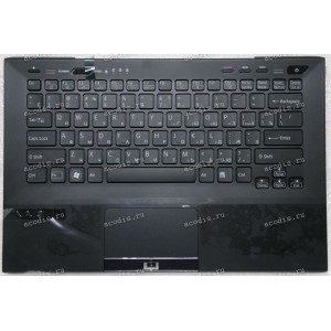 Keyboard Sony VPC-SB1 чёрный, матовая, русифицированная (A1844047E, 045-0011-129, 9Z.N6BLF.101)+Topcase Keyboard Sony VPC-SB1 чёрный, матовая, русифицированная (A1844047E, 045-0011-129, 9Z.N6BLF.101)+Topcase