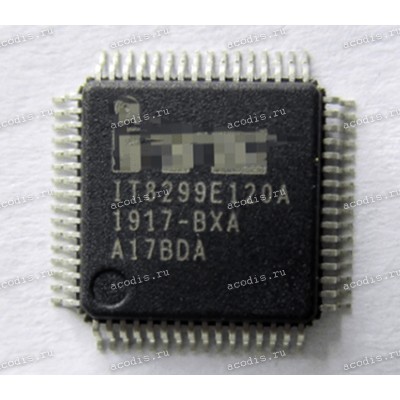 Микросхема ITE IT8299E-120A/BX, IT8299E-120A/CX LQFP64 (Asus p/n: 06037-00340000, 06037-00340100) IT8299E120A BXA, BXS, CXA, CXS NEW original