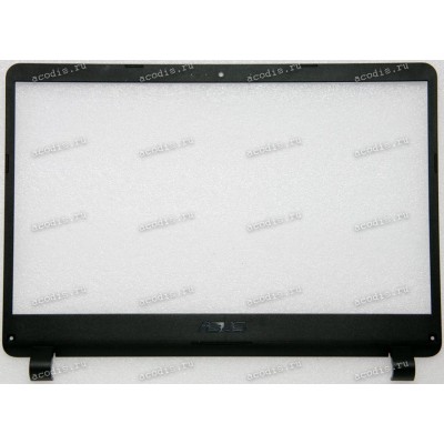 Верх. кр. рамка Asus X507UA, X507UF чёрная матовая (13N1-3XA0701)