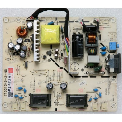 Плата БП NEC 19,0" LCD195NX-BKBK (L194L2) (715G1349-2-ND) (0907-1)   