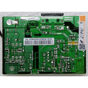 Плата БП Samsung 23,0" S23E200, S23E200B, LS23E20KBS/CI (SD25, 02-3282-0700, SU10349-14003, BN44-00749A, CN07BN4400749A, E153405 REV: 1.0)