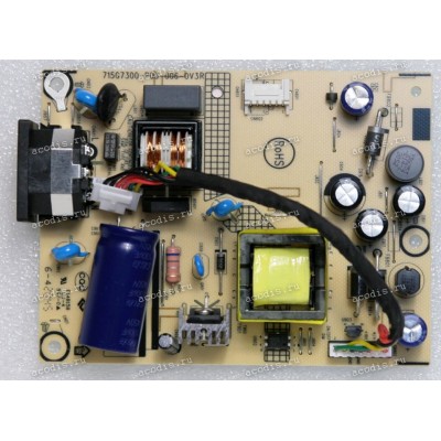 Плата БП BenQ 21,5" GW2283 (715G7300-P03-006-0V3R) (E148158) (TOP:A PB:A)