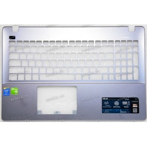 Palmrest Asus K550L серо-серебристый (13NB00T1AP1211, 13N0-PEA0Q11)