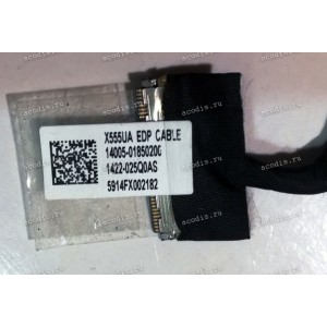LCD eDP cable Asus X555U, X555UA-1A, X555UB, X555UF, X555UJ, X555UQ (1422-025P0AS, 1422-025Q0AS, 1422-025N0AS, 14005-01850000, 14005-01850100, 14005-01850200) MECIMEX/70-5746-210HF, ASAP/LA05EW764-1H разбор