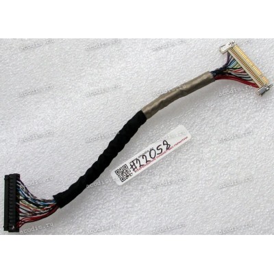 LCD LVDS шлейф мониторный 30 pin, длина 160 mm Asus LCD Monitor VH222H, VH222HL, VH222H-P, VH232D, VH232H, VH232S, VH236H, VH236HL-P, VH242H, VH242HL, VH242HL-P (p/n 14G14B048100)