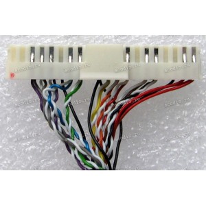 LCD LVDS шлейф мониторный 30 pin, длина 110 mm Asus LCD Monitor VG23AH (p/n 14004-00780000)