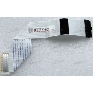 LCD LVDS FFC шлейф мониторный 30 pin обратный, шаг 1.0 mm, длина 210 mm Asus LCD Monitor VH222D, VH222T (p/n 14G14B048301), с замками с двух сторон