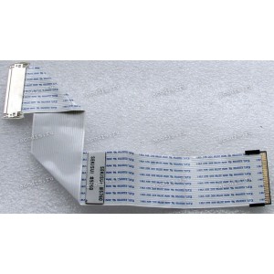 LCD LVDS FFC шлейф мониторный 30 pin обратный, шаг 1.0 mm, длина 210 mm Asus LCD Monitor VH222D, VH222T (p/n 14G14B048301), с замками с двух сторон