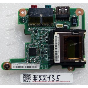 USB & Audio & CardReader board Lenovo ThinkPad X200, X200s, X200T (p/n FRU 42W8012)