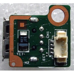 USB board Lenovo IdeaPad B460, B460E, V460 (p/n: 55.4HK04.A01G, 48.4HK02.011, FRU 31049611)