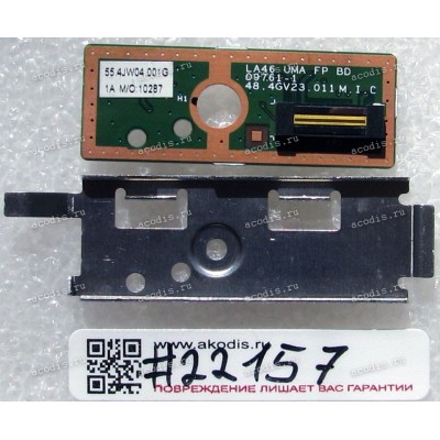 Fingerprint sensor Lenovo IdeaPad B460, B560, V560 & holder (p/n 55.4JW04.001, 48.4GV23.011)