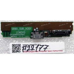 MicroUSB board Lenovo IdeaPhone S890 (p/n 05P69A15187O501IW)
