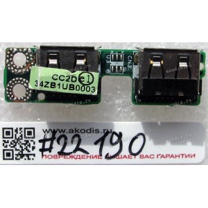 USB board Acer Aspire 5670 (p/n: 34ZB1UB0003, DA0ZB1TB8C1)