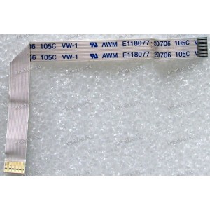 FFC шлейф 14 pin обратный, шаг 0.5 mm, длина 110 mm Switchboard Sony VGN-CR31SR (p/n: DAGD1TH58A0 REV:A) FFC шлейф 14 pin обратный, шаг 0.5 mm, длина 110 mm Switchboard Sony VGN-CR31SR (p/n: DAGD1TH58A0 REV:A)