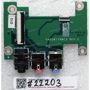 Audio board Acer Aspire 5670, 5672, 5602 (p/n: DA0ZB1TR8C3)