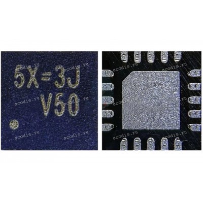 Микросхема RichTek RT6575DGQW (5X=xx, 5X = 1E, 5X = 1J, 5X = 2B, 5X = 2K, 5X = 2M,  5X = 3F, 5X = 3G, 5X = 3K,  5X = 4A, 5X = 4D, 5X = 4F, 5X = 4K, 5X = 5A, 5X = 5C, ) (WQFN-20L 3x3) ШИМ