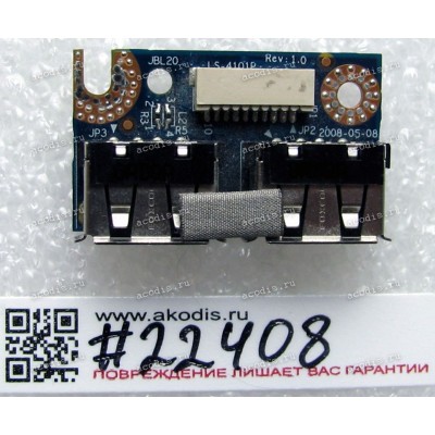 USB board HP Pavilion dv4-1000 (p/n: 4559KC32L01, LS-4101P)
