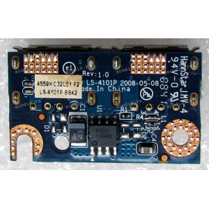 USB board HP Pavilion dv4-1000 (p/n: 4559KC32L01, LS-4101P)