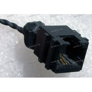 RJ-11 & cable Toshiba Qosmio F30-141 2 pin, 110 mm RJ-11 & cable Toshiba Qosmio F30-141 2 pin, 110 mm