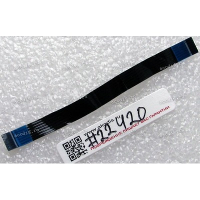 FFC шлейф 6 pin прямой, шаг 1.0 mm, длина 85 mm HP Pavilion dv5-1000 black
