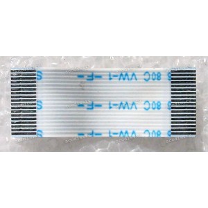 FFC шлейф 18 pin прямой, шаг 0.5 mm, длина 25 mm TouchPad Sony VGN-FE41E