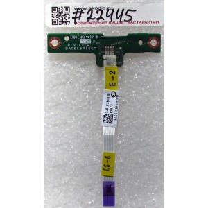 Power Button board & cable Toshiba Satellite L750, L750D, L755, L755D (p/n DA0BL6PI6E0) REV:E