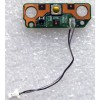 Power Button board & cable Toshiba Satellite C650, C650D, C655, C655D (p/n 6050A2334801, 6050A2440601)