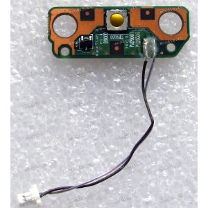 Power Button board & cable Toshiba Satellite C650, C650D, C655, C655D (p/n 6050A2334801, 6050A2440601)