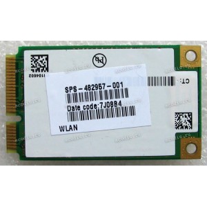 WLAN Mini PCI-E U.FL Intel WiFi Link 5100 512AG_MMW 802.11a/b/g Lenovo ThinkPad R400, R500, SL300, SL400, SL400c, SL500, SL500c, T400, T500, W500, W700, W700ds, X200, X200s, X200 X301, 3000, N500 (Lenovo FRU: 42T0997, Asus p/n 04G030004800) Antenna connec