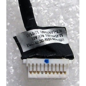 DC board cable Lenovo IdeaPad G580, G585, G480, G485 (p/n: 50.4SH01.041) 5 pin, 180 mm