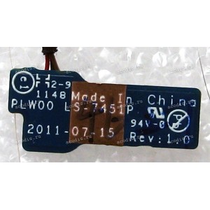 Ambient Light Sensor Board & cable Dell XPS 14z (p/n PLW00 LS-7451P, DC02001CV00)