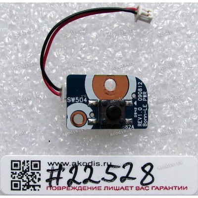 Power Button board & cable Samsung NP-R519 (p/n BA92-05882A)