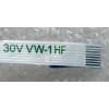 FFC шлейф 8 pin прямой, шаг 0.5 mm, длина 137 mm Switch LED board Asus N501VW (p/n 14010-00421400)